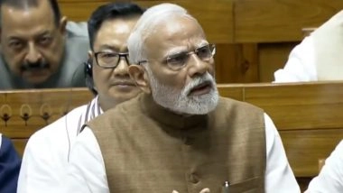 'Operation Sindoor Got Support of Many Nations but Not Congress': PM Narendra Modi Launches Scathing Attack at Opposition in Lok Sabha (Watch Video)