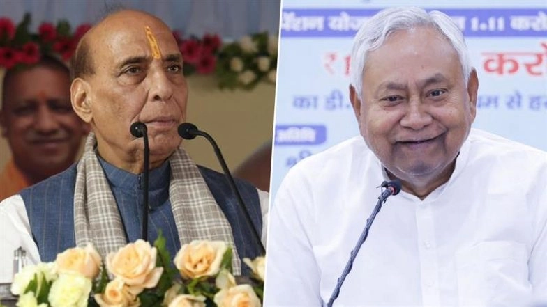 Who Will Be the Next Vice President of India? Rajnath Singh, Nitish Kumar Among Rumoured Names As Netizens Speculate Candidates for VP Post