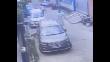 Bijnor Shocker: Retired PWD Engineer Fires 4 Bullets at Stray Dog for Barking in UP, Arrested After Video Goes Viral