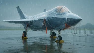 ‘Stealthy, Still Need Protection’: Kerala AIDS Control Society Uses Stuck British F-35B Fighter Jet To Deliver Safe Sex Message (See Pics)