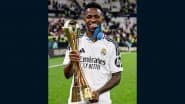 Happy Birthday Vinicius Jr! Fans Wish Real Madrid and Brazil Star Forward As He Turns 25