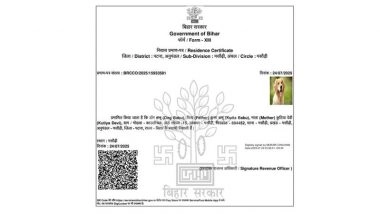 Only in Bihar! Pet Dog Named ‘Dog Babu’ Issued Residential Certificate in Patna With Father’s Name ‘Kutta Babu’ and Mother’s Name ‘Kutiya Devi’, Internet Can’t Handle It
