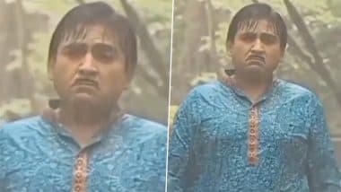 Jethalal in Rain Meme Template: Sad Jethalal Memes and Funny TMKOC Clips For Every Mood To Embrace Monsoon!