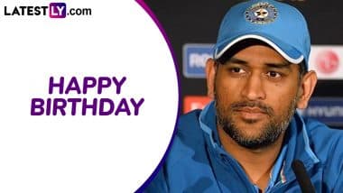 MS Dhoni Birthday Special: From Football Goalkeeper to TTE to India’s Greatest Captain of All Time, Celebrating the Legendary Journey of ‘Thala’ on His 44th Birthday