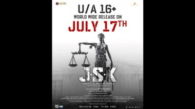‘JSK vs State of Kerala’ Gets New Release Date: Suresh Gopi’s Film To Hit the Theatres on July 17 After Legal Battle Over Title