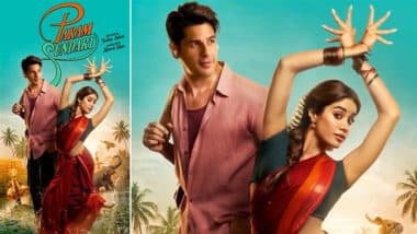 ‘Param Sundari’: Makers of Sidharth Malhotra and Janhvi Kapoor’s Upcoming Romance Drama Announce New Release Date With Vibrant Poster (View Post)
