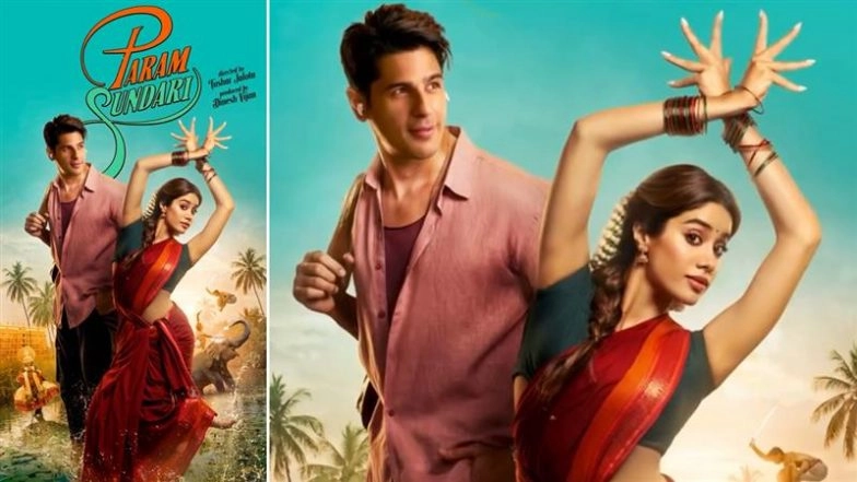 ’Param Sundari ’Leaked Online: Sidharth Malhotra and Janhvi Kapoor’s Film Hit by Piracy!