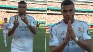 Diogo Jota Dies: Kylian Mbappe Pays Tribute With Touching Celebration After Acrobatic Goal During Real Madrid vs Borussia Dortmund FIFA Club World Cup 2025 Quarter Final Match (Watch Video)