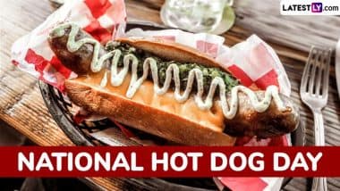 National Hot Dog Day 2025 Images and GIFs: These Hot Dog Photos and Quick Recipe Video Will Make You Crave the Delicious Dish RN!