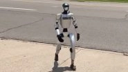 Zion the Humanoid Robot Casually Walks Down Detroit Street, Shakes Hands With Pedestrians (Watch Videos)