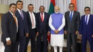 PM Modi Maldives Visit: PM Narendra Modi Holds Meet With Members of Different Political Parties, Highlights Bipartisan Support for India-Maldives ‘Time-Tested’ Friendship (See Pics)