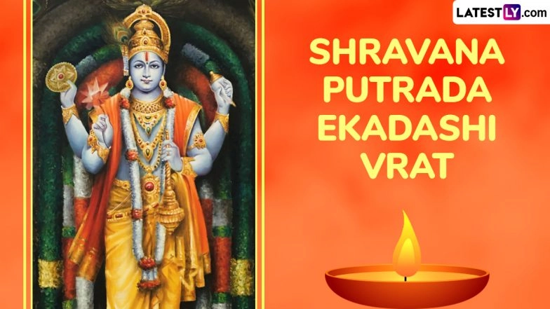 Shravana Putrada Ekadashi 2025 Date and Shubh Muhurat: Know Ekadashi Vrat Parana Time, Rituals and Significance of the Holy Fast Dedicated To Lord Vishnu