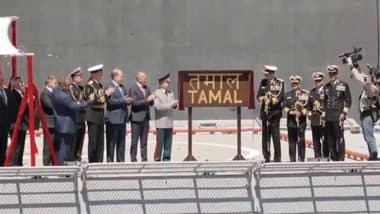 INS Tamal Commissioned: Indian Navy’s Latest Stealth Warship Commissioned in Russia