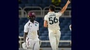 WI vs AUS 3rd Test 2025: West Indies Take Honors on Day 1 of Pink-Ball Match Against Australia