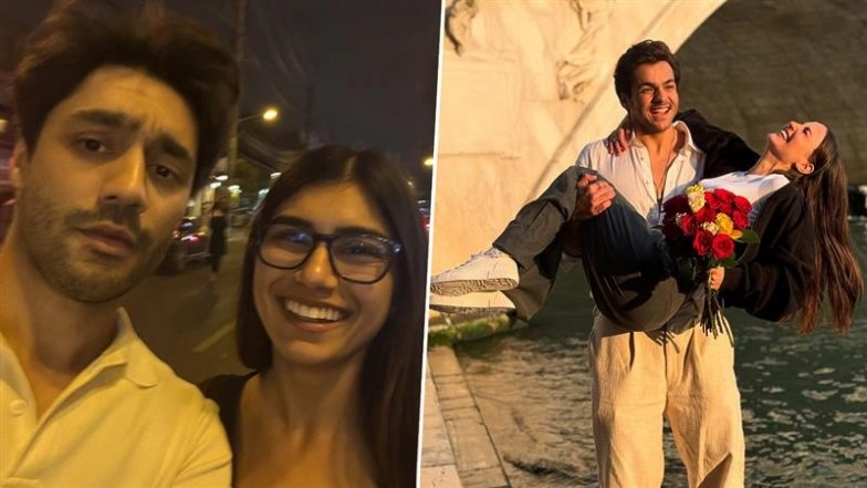 &lsquo;Samajhne Wale Samajh Gaye&rsquo;: Netizens REACT As Harsh Beniwal Takes Sly Dig at Ashish Chanchlani and Elli AvrRam, Shares AI-Generated Photo With Former Adult Star Mia Khalifa