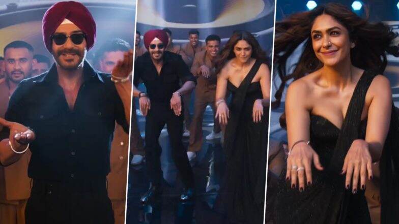 ‘Son of Sardaar 2’ Song ‘Po Po’: After ‘Pehla Tu Duja Tu’, Ajay Devgn and Mrunal Thakur Return With a Nostalgic Banger Featuring Guru Randhawa (Watch Video)