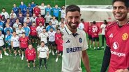 IND vs ENG 2025: India National Cricket Team Meets Manchester United Players Ahead of Old Trafford Test