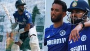 IND vs ENG 2nd Test 2025: India&rsquo;s Tail-Enders Sweat It Out in Nets Ahead of Birmingham Match Against England (Watch Video)