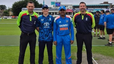 How To Watch IND U-19 vs ENG U-19 3rd ODI Free Live Streaming Online? Get Free Telecast Details of India vs England Youth Cricket Match on TV