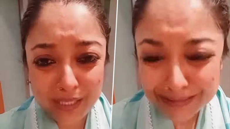 &lsquo;Please Someone Help Me!&rsquo;: Tanushree Dutta Alleges Harassment Inside Her House After Nana Patekar #MeToo, Actress Breaks Down on Video (Watch)