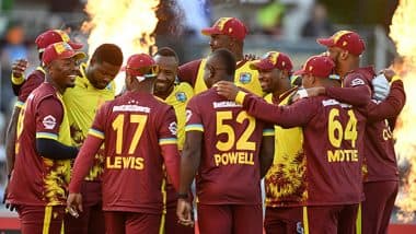 WI vs AUS 2025: Cricket West Indies Announces 16-Member Squad for Five-Match T20I Series Against Australia