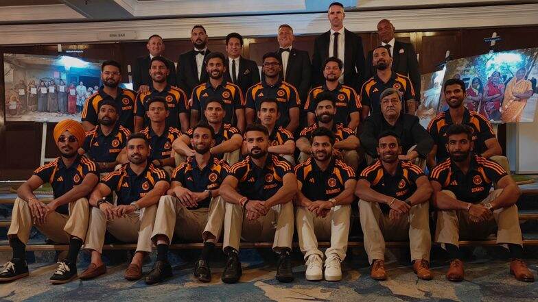 Shubman Gill, Rishabh Pant, Jasprit Bumrah and Other Team India Players Along With Head Coach Gautam Gambhir Attend Yuvraj Singh’s Charity Gala Ahead of IND vs ENG 3rd Test 2025 (See Pic)