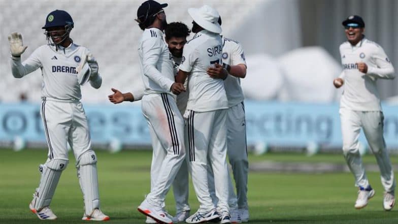 IND vs ENG 3rd Test 2025: Ravindra Jadeja Leapfrogs Zaheer Khan To Become India’s Fifth-Highest Wicket-Taker in International Cricket