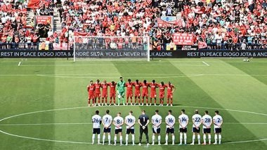 Liverpool Players and Fans Pay Tribute to Diogo Jota in First Game Since Portugal Forward’s Death