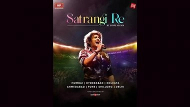 Sonu Nigam Birthday: Playback Singer Announces 'Satrangi Re India Tour' on His 52nd Birthday, Releases Song ‘Kahani Meri’