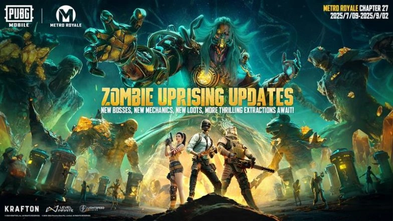 PUBG Mobile Metro Royale Chapter 27 Coming Soon, Zombie Uprising Map Will Bring ‘Thrilling Updates’ and More; Check Details