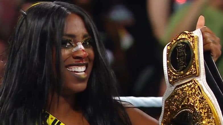 Naomi Cashes In Money in the Bank Contract To Become New Women's World Champion At WWE Evolution 2025 After Pinning Iyo Sky (Watch Video)