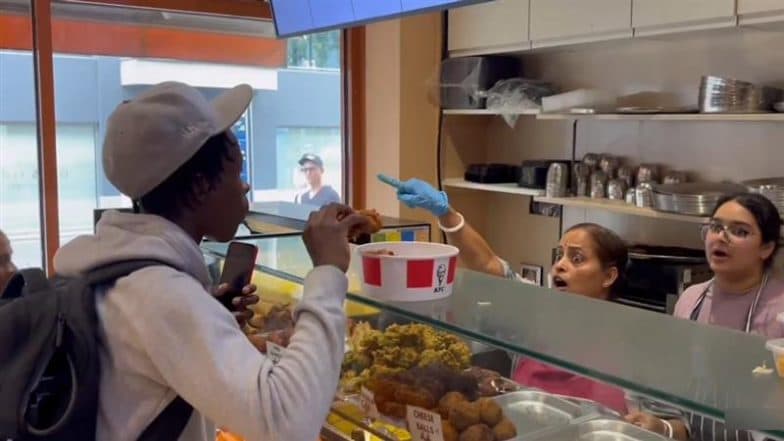London: Man Eats Chicken Inside ISKCON Govinda Restaurant, Defies Vegetarian Rules, Offers Meat to Staff; Viral Video Surfaces
