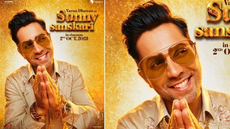 ‘Sunny Sanskari Ki Tulsi Kumari’: Varun Dhawan’s FIRST Look From Shashank Khaitan’s Comedy-Drama Out; Janhvi Kapoor Co-Starrer To Release on THIS Date (View Poster)