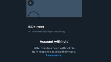 No Fresh Order To Block Reuters’ Account: Govt Rejects X Claims