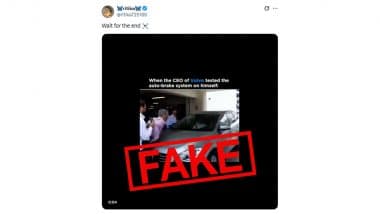 Fact Check: Did a Self-Braking Car Run Over Volvo’s CEO During Demo? Here’s the Truth Behind Viral Video