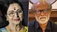 B Saroja Devi Dies at 87: Rajinikanth, Khushbu Sundar and Madhoo Shah Express Grief Over Legendary Actress&rsquo; Demise (View Posts)