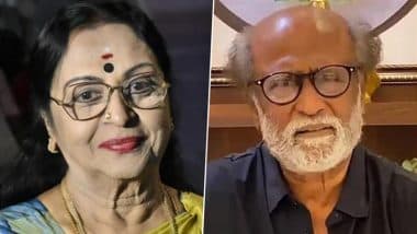 B Saroja Devi Dies at 87: Rajinikanth, Khushbu Sundar and Madhoo Shah Express Grief Over Legendary Actress’ Demise (View Posts)