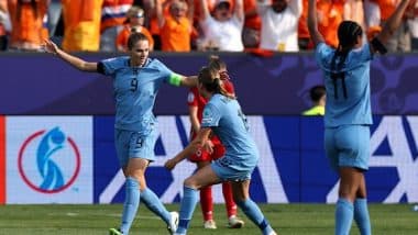 UEFA Women’s Euro 2025: Netherlands Legend Vivianne Miedema Scores 100th International Goal After 3–0 Win Over Wales