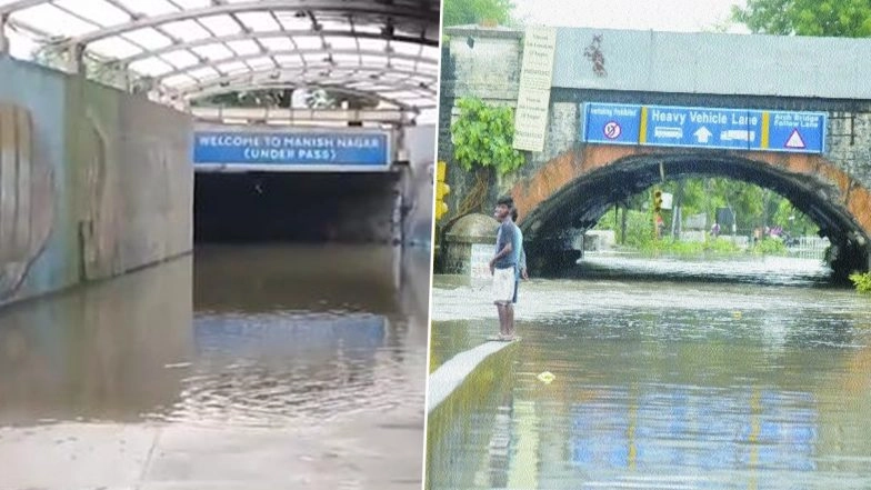 Severe Waterlogging After Heavy Rainfall in Nagpur