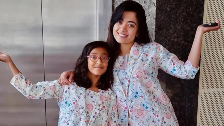 ‘She Can Go on Vacation With So-Called BF’: Netizens REACT As Rashmika Mandanna Says She Hasn’t Met Her 13-YO Sister Shiman Mandanna in 8 Years Due to Work