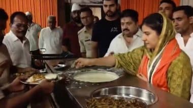 ‘Proud a Muslim Woman MP Can Serve Shiva Devotees’: Kairana MP Iqra Hasan Attends Kanwar Event in Saharanpur (Watch Video)