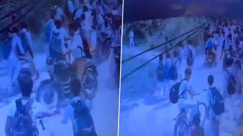 Fatehpur: 3 Assailants Beat Class 12 Student to Death Outside Inter College in UP, Police Respond After CCTV Video Surfaces