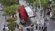 Sinkhole in Mexico: Traffic Disrupted After 40-Meter Sinkhole Swallows 2 Trucks in Guadalajara, Video Surfaces