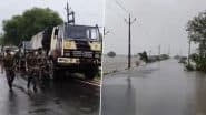 Flood-Like Situation in MP’s Shivpuri After Heavy Rains; Army Called As Several People Trapped in Flooded Areas (Watch Video)