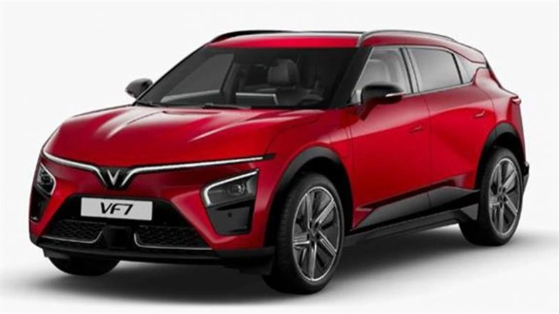 VinFast VF 7 Pre-Bookings Begin Today in India; Vietnam-Based EV Company To Offer up to 450 km Range in New Model