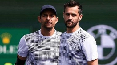 How To Watch Marcelo Arevalo-Mate Pavic vs Patrik Rikl-Petr Nouza, Wimbledon 2025 Live Streaming Online: Get Live TV Telecast Details of Men’s Doubles Round of 16 Tennis Grand Slam Match?