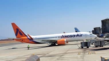 Mumbai: Cargo Truck Rams Parked Akasa Air Plane at Chhatrapati Shivaji Maharaj International Airport in Maharashtra