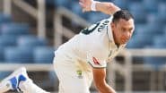 Scott Boland Becomes First Bowler To Take Hat-Trick in Pink-Ball Test, Achieves Feat During WI vs AUS 3rd Test 2025
