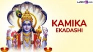 Kamika Ekadashi 2025 Wishes: Share WhatsApp Messages, Lord Vishnu Images, Greetings, Quotes and HD Wallpapers To Celebrate the Auspicious Day