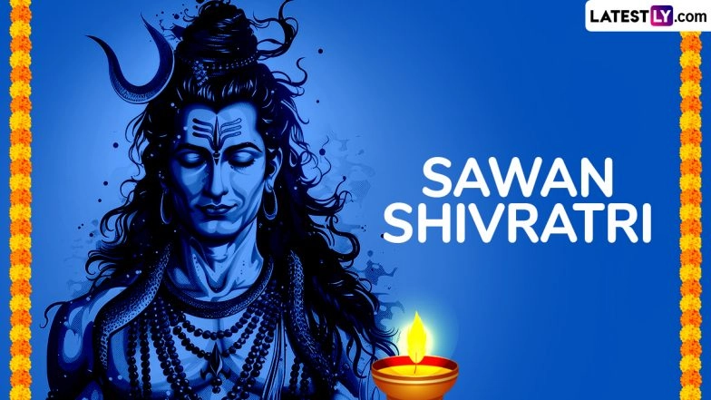 Sawan Shivratri 2025 Wishes: Share WhatsApp Messages, Lord Shiva Images, Quotes, Greetings and HD Wallpapers To Celebrate the Shravan Festival